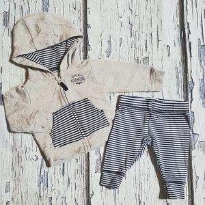 Just One You Baby Top Pants Outfit Size NB Newborn